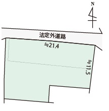 【土地】秋田市土崎港中央七丁目